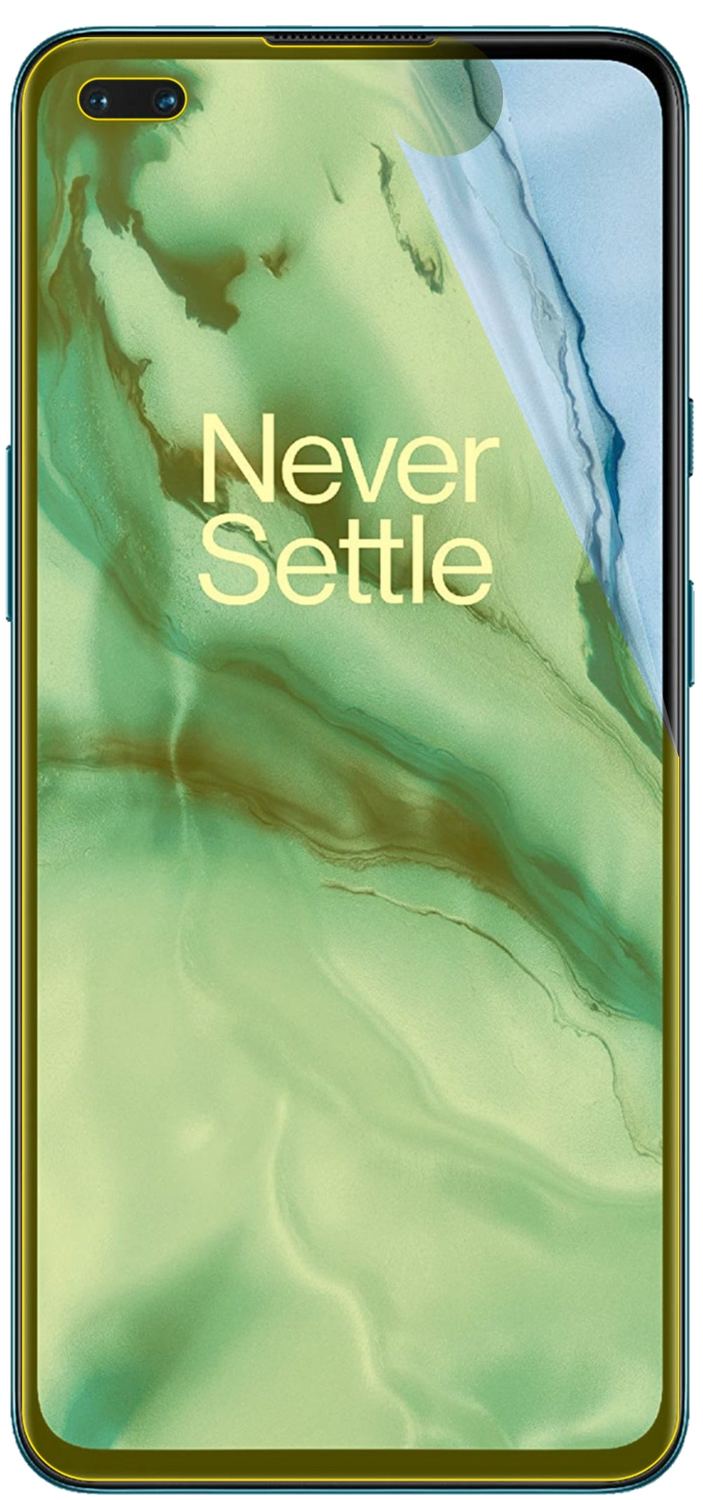 3x Screen Protector for OnePlus Nord Protective Film covers 100% dipos Flex