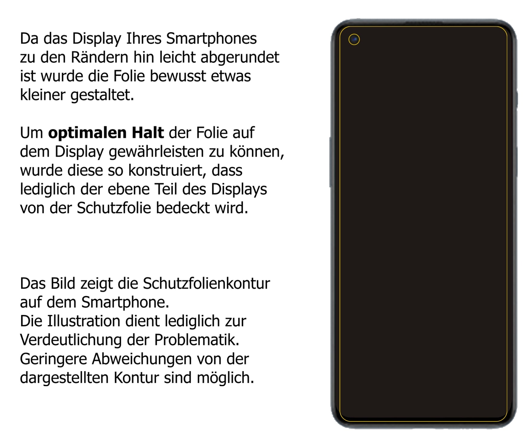 Dünne und klare Folie passend zugeschnitten für OnePlus Nord 2