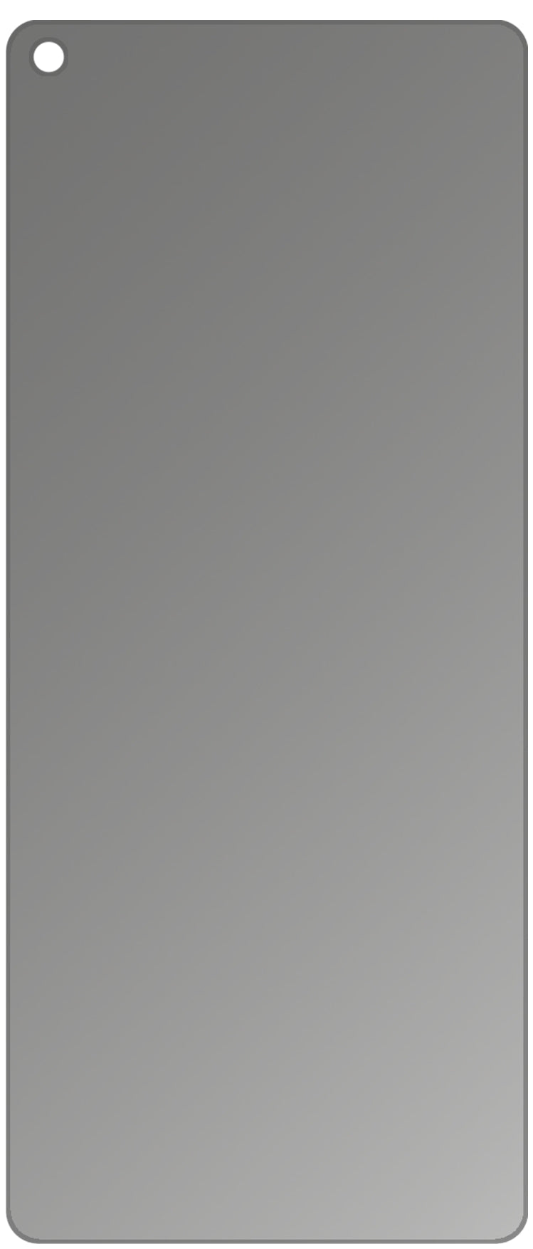 dipos Displayschutz für OnePlus Nord N10 5G, mattierte Oberfläche, Blickschutzfilter und perfekter Passform