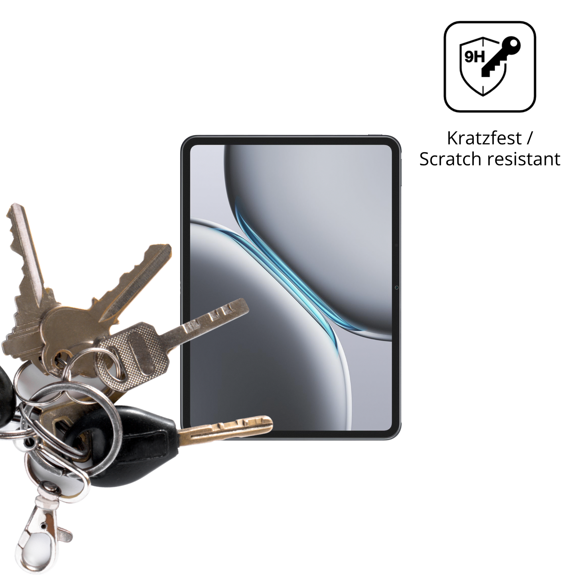 dipos Displayschutz für OnePlus Pad Go 2, mattierte Oberfläche, robuste Festigkeit und perfekte Passform