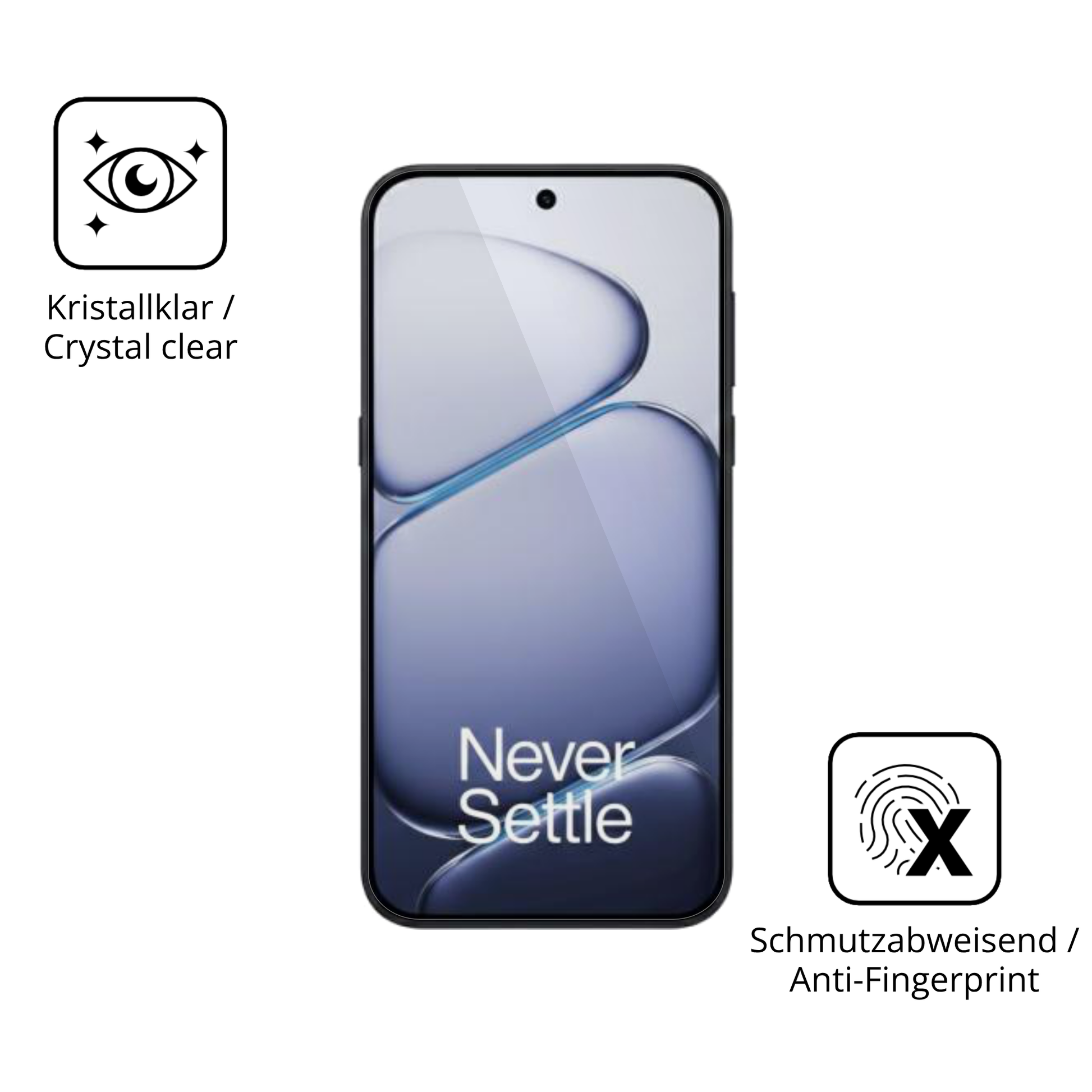 Flexible TPU-Folie passend zugeschnitten für OnePlus Turbo 6, vollständige Abdeckung