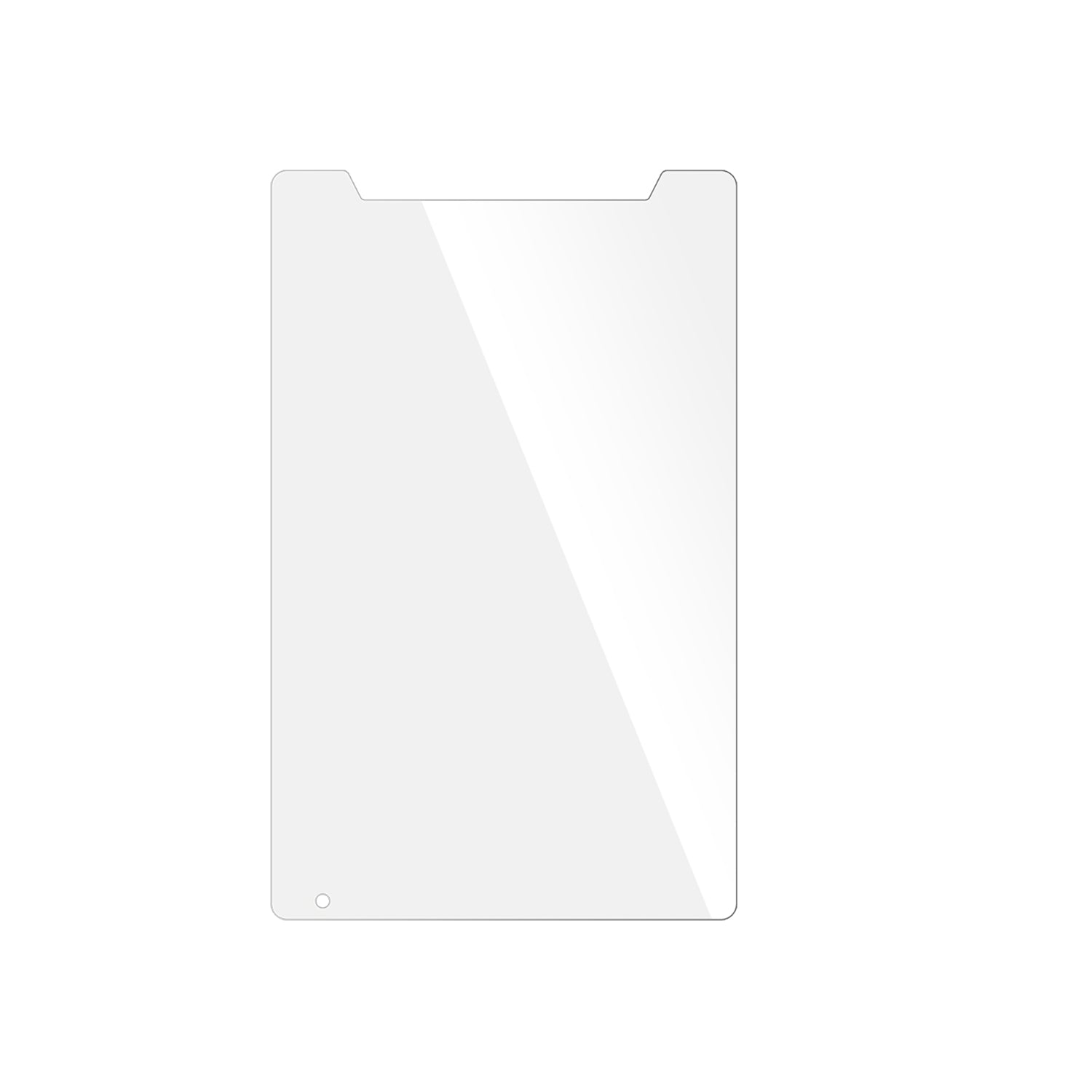 dipos Displayschutz für ONERugged Tablet M80J, transparente Oberfläche, geringe Dicke und perfekte Passform