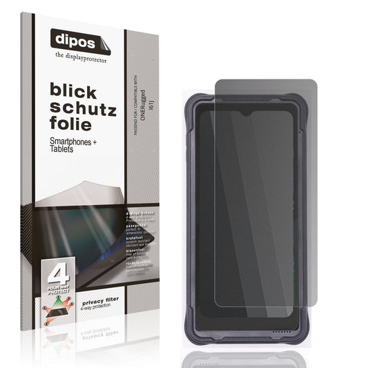 Screen Protector for ONERugged I61J Privacy Filter 4-Way Protection dipos