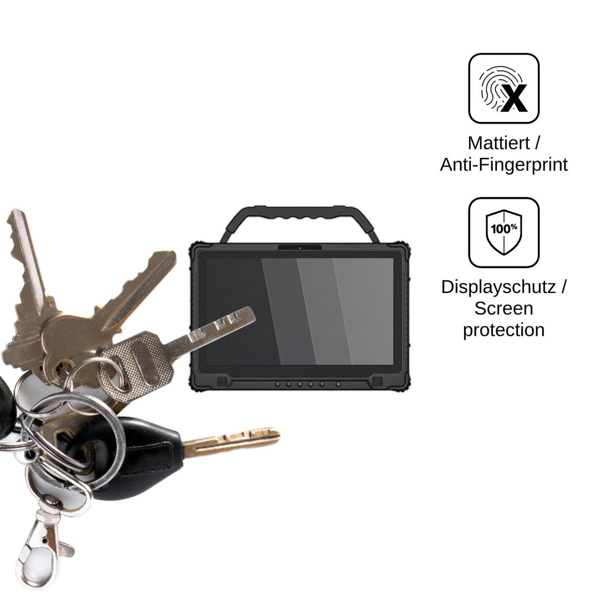 Screen Protector for ONERugged M14A Privacy Filter 4-Way Protection dipos