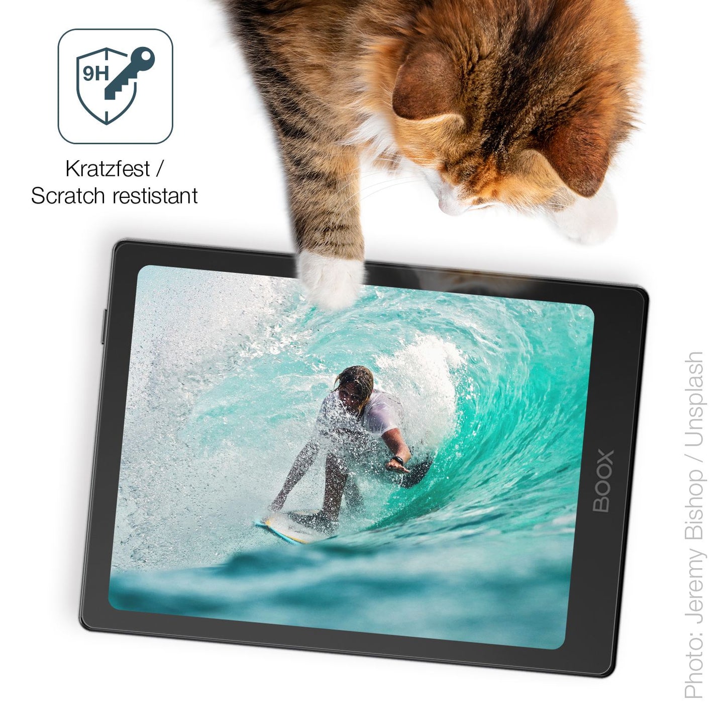 dipos Displayschutz für Onyx Boox Go 6, mattierte Oberfläche, robuste Festigkeit und perfekte Passform