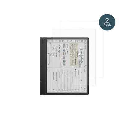 onyxboox note air5 c mit aufgebrachter dipos Panzerfolie, die lästige Fingerabdrücke minimiert