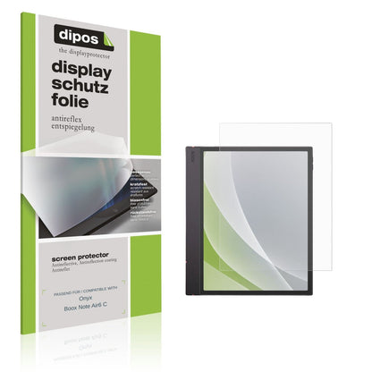 2x Screen Protector for Onyx Boox Note Air6 C Protection Anti Glare dipos