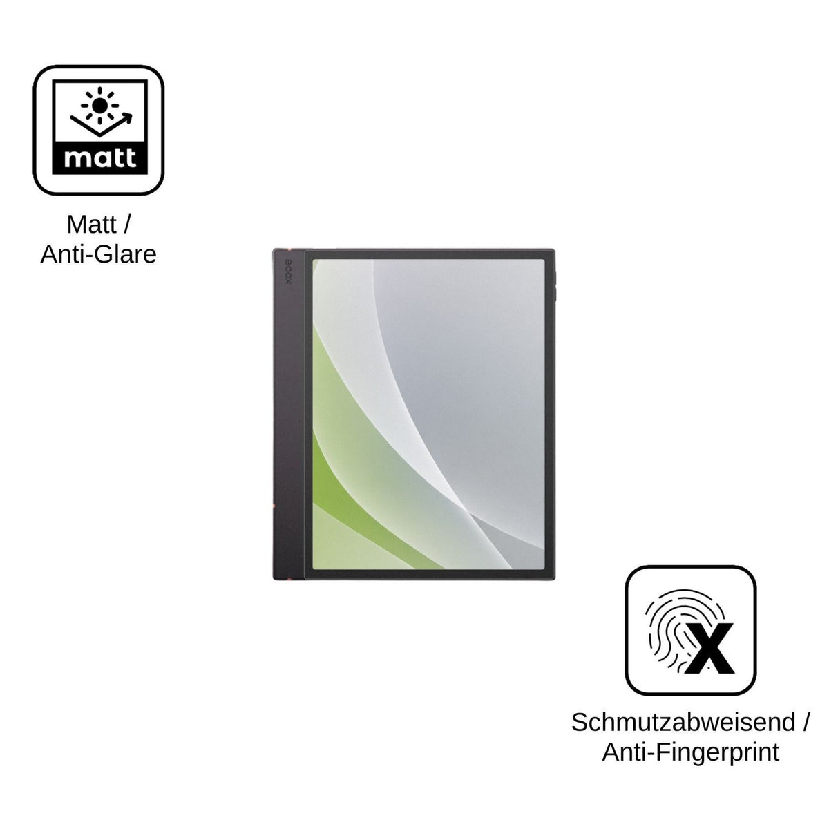2x Screen Protector for Onyx Boox Note Air6 C Protection Anti Glare dipos