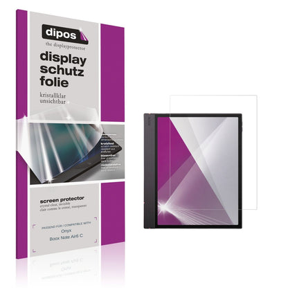 2x Screen Protector for Onyx Boox Note Air6 C Protection Crystal Clear dipos