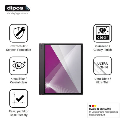 2x Screen Protector for Onyx Boox Note Air6 C Protection Crystal Clear dipos