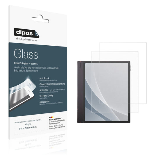 2x Screen Protector for Onyx Boox Note Air6 C matte Flexible Glass 9H dipos