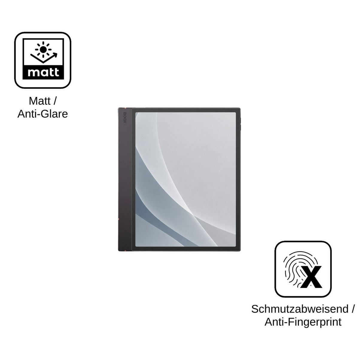 2x Screen Protector for Onyx Boox Note Air6 C matte Flexible Glass 9H dipos