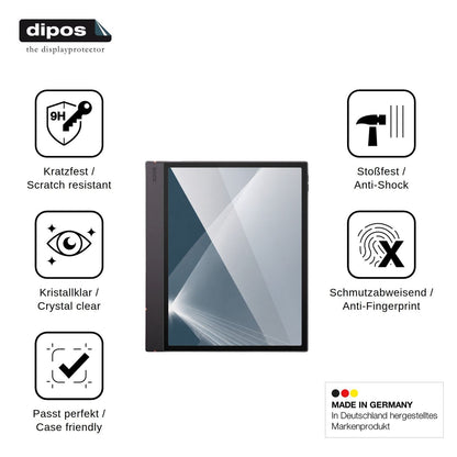 2x Screen Protector for Onyx Boox Note Air6 C Flexible Glass 9H dipos