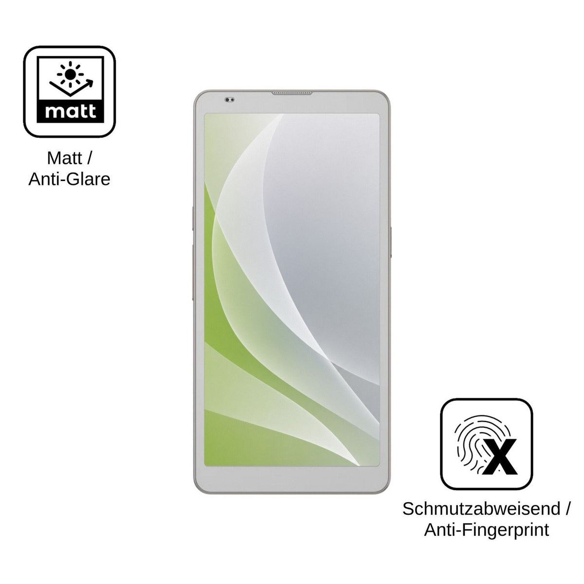 2x Screen Protector for Onyx Boox Palma 3 Protection Anti Glare dipos