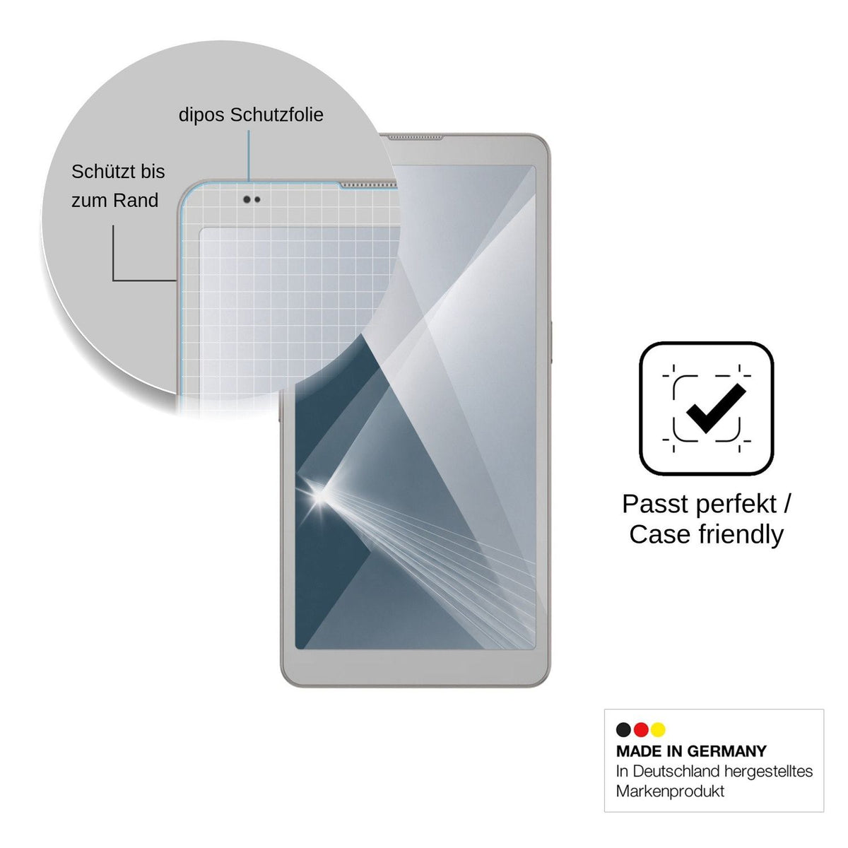 2x Screen Protector for Onyx Boox Palma 3 Flexible Glass 9H dipos