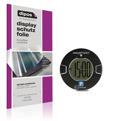 Klare Displayschutzfolie von dipos passend für OOONO P-Disc NO1, präziser Zuschnitt und blasenfrei montiert