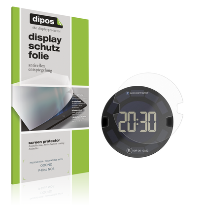 Matte Displayschutzfolie von dipos passend für OOONO P-Disc NO3, präziser Zuschnitt und blasenfrei montiert