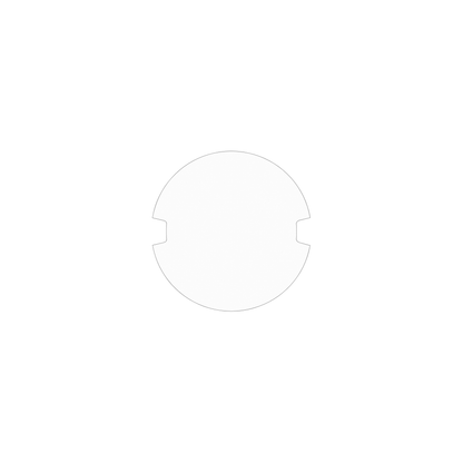 dipos Displayschutz für OOONO P-Disc NO3, mattierte Oberfläche, geringe Dicke und perfekte Passform