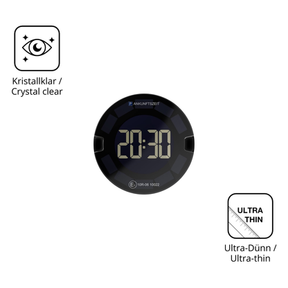 Dünne und klare Folie passend zugeschnitten für OOONO P-Disc NO3