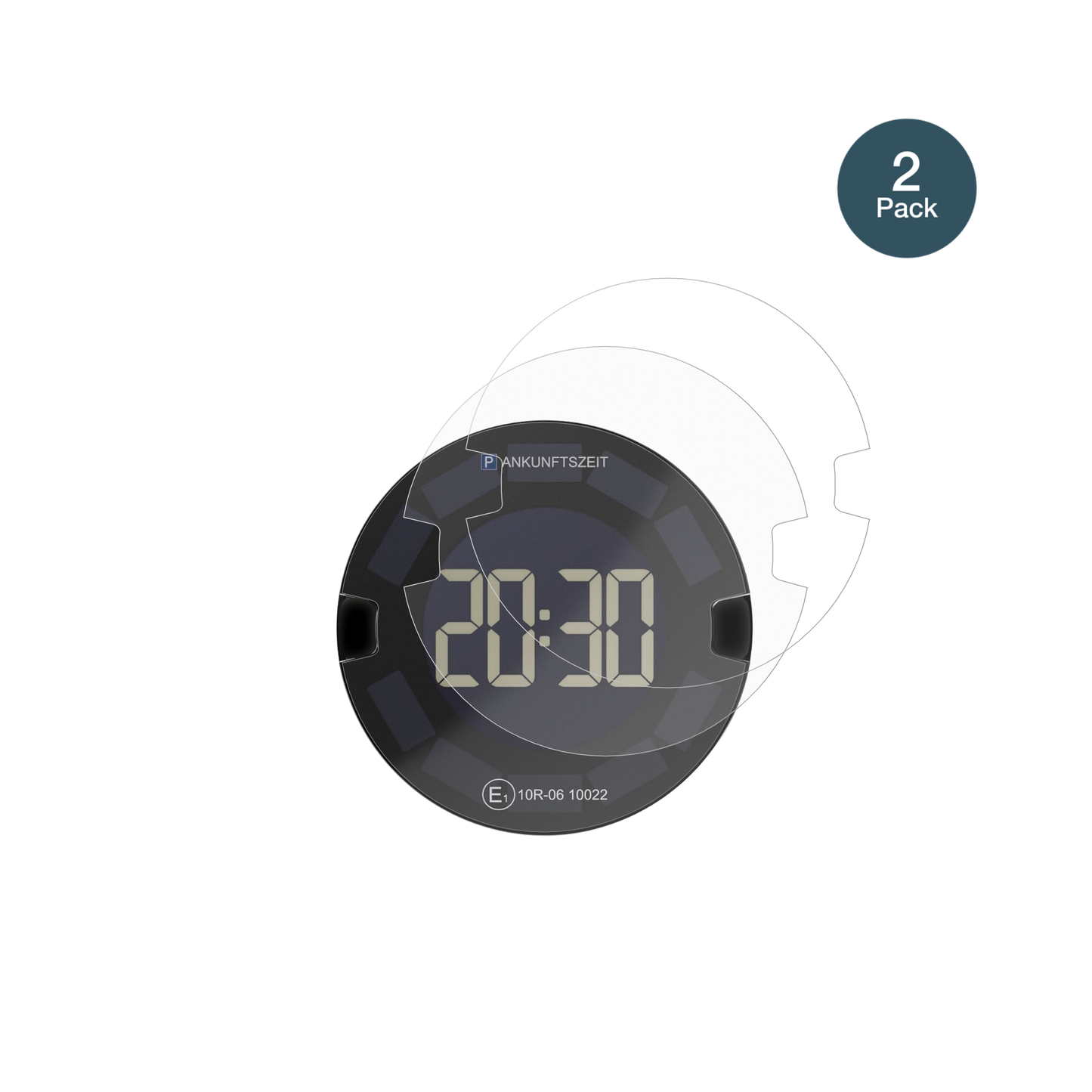 OOONOP-Disc NO3 mit aufgebrachter dipos Panzerfolie, die lästige Fingerabdrücke minimiert