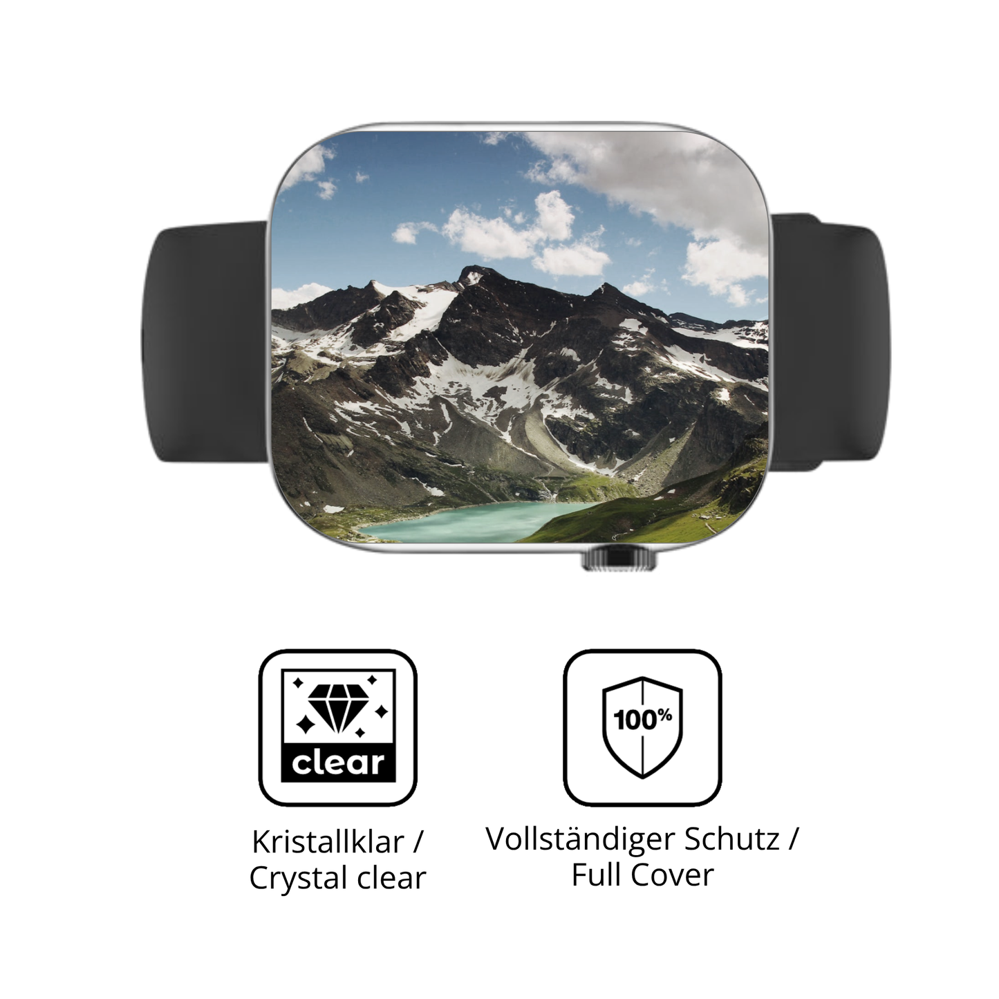 Dünne und klare Folie passend zugeschnitten für Ooqe Watch Pro 7