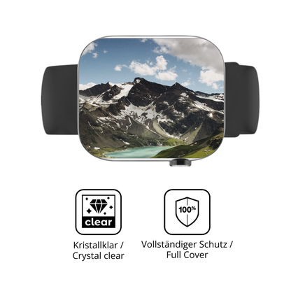 Dünne und klare Folie passend zugeschnitten für Ooqe Watch Pro 7