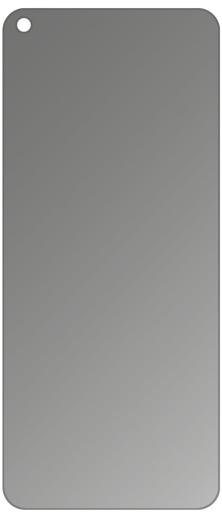 dipos Displayschutz für Oppo A11s, mattierte Oberfläche, Blickschutzfilter und perfekter Passform