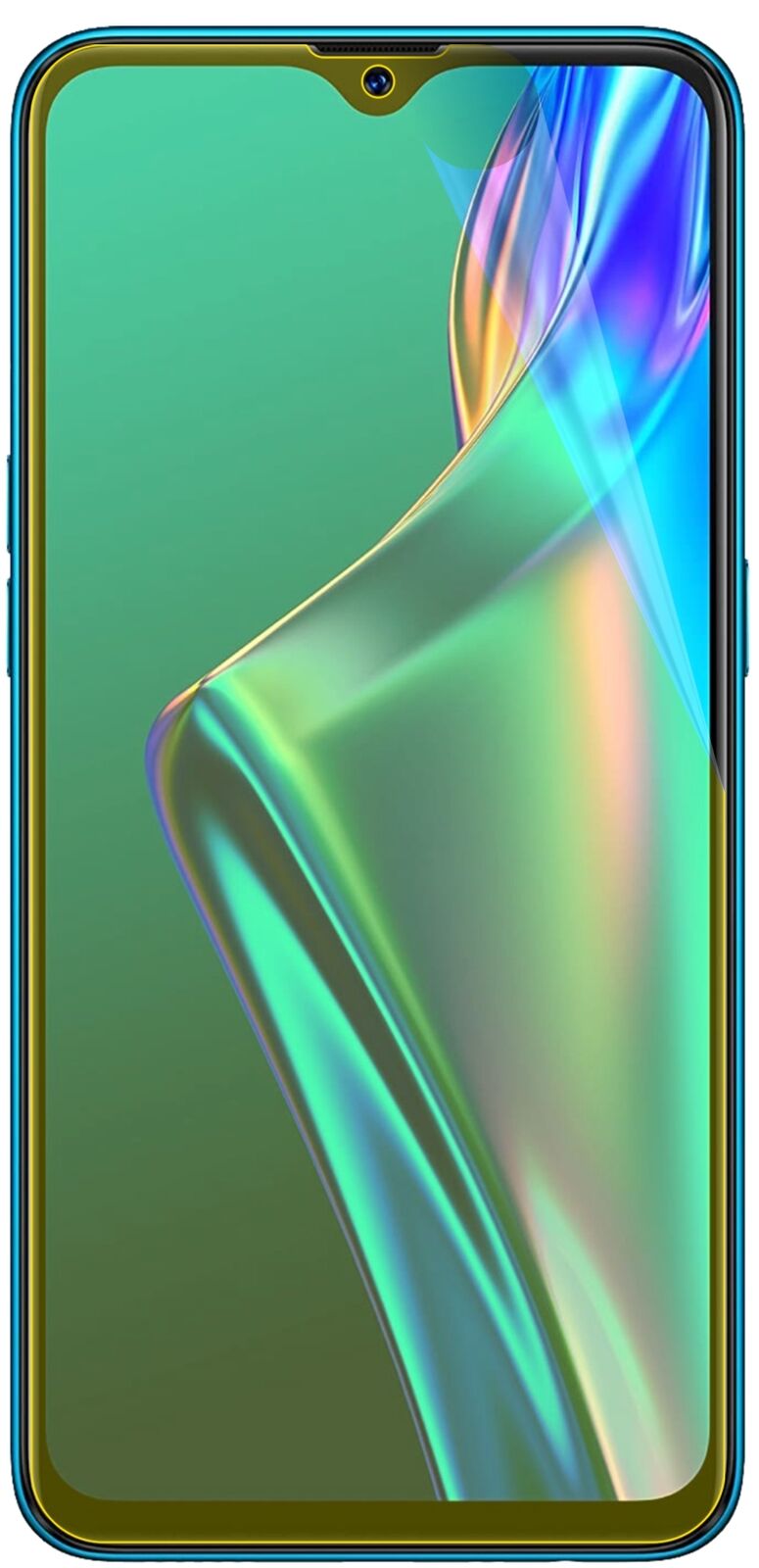 dipos Displayschutz für Oppo A12, transparente Oberfläche, geringe Dicke und perfekte Passform