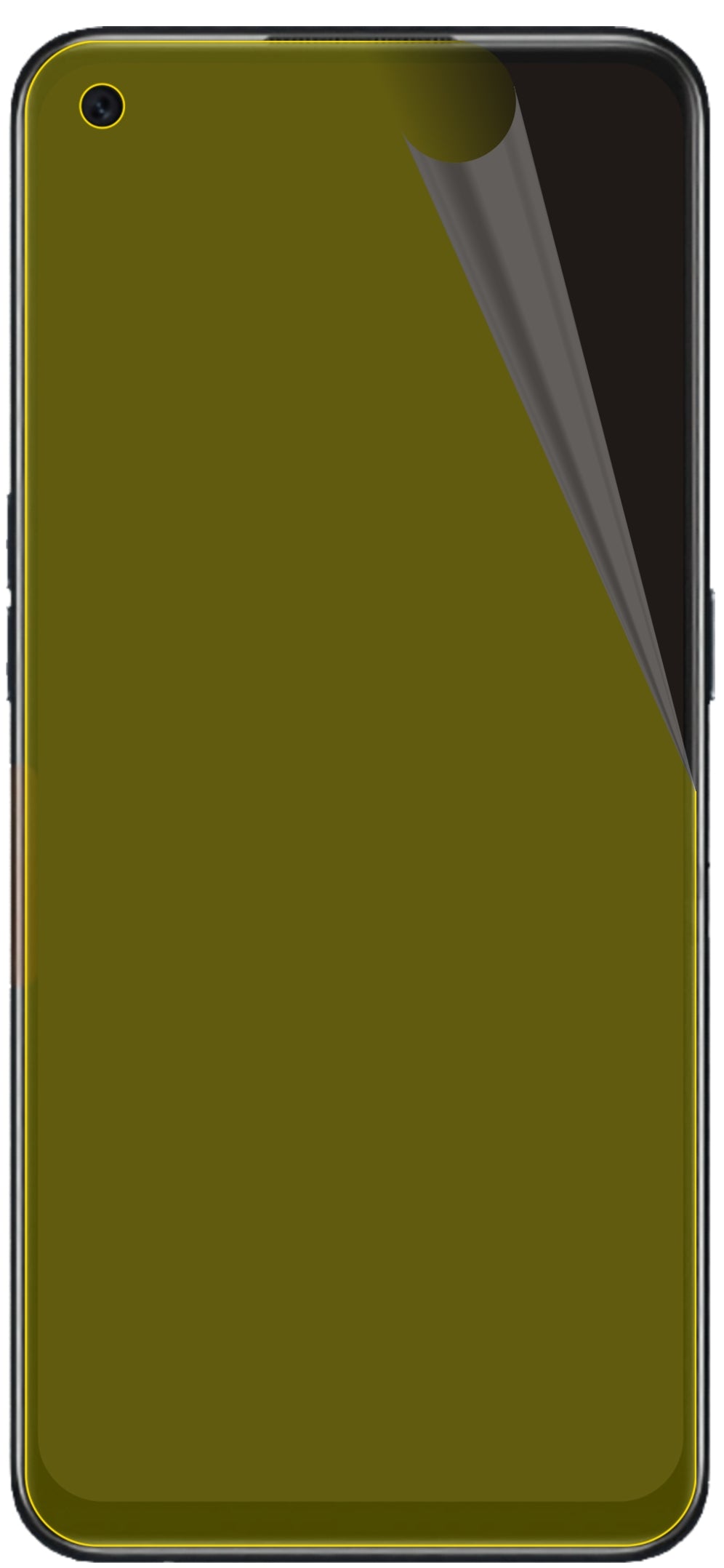 dipos Displayschutz für Oppo A55s, transparente Oberfläche, geringe Dicke und perfekte Passform
