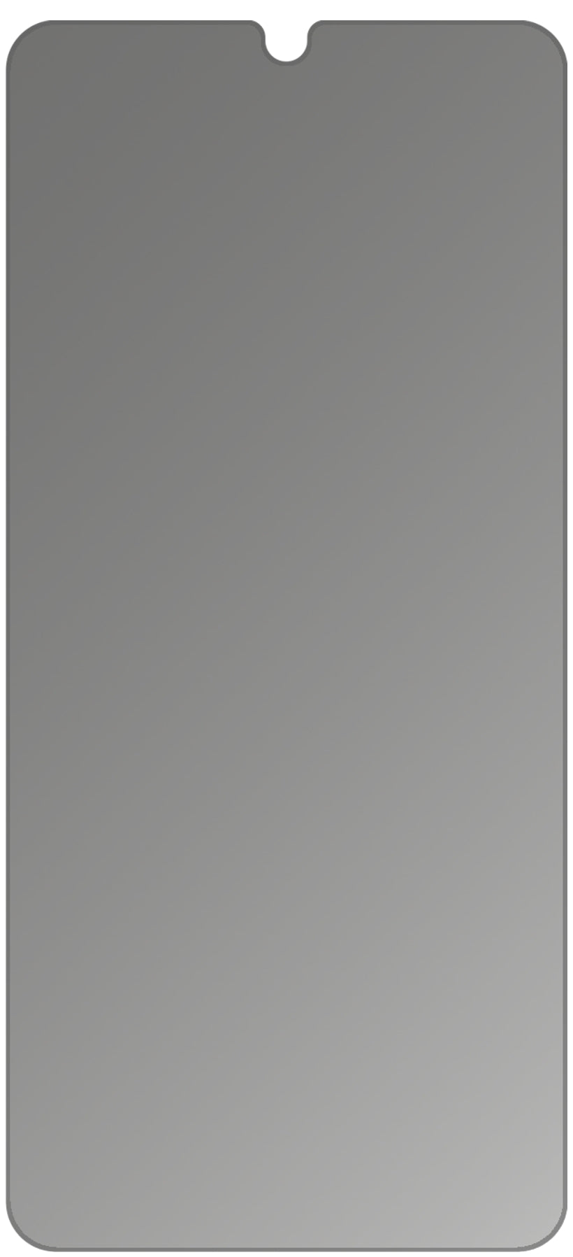 dipos Displayschutz für OPPO A5S, mattierte Oberfläche, Blickschutzfilter und perfekter Passform