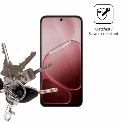 dipos Displayschutz f�r Oppo A6, transparente Oberfl�che, perfekte Passform auch f�r die Rundungen