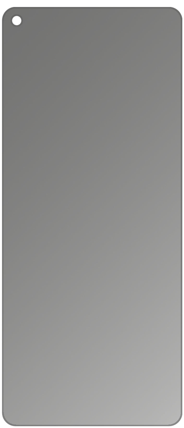 dipos Displayschutz für Oppo A95, mattierte Oberfläche, Blickschutzfilter und perfekter Passform