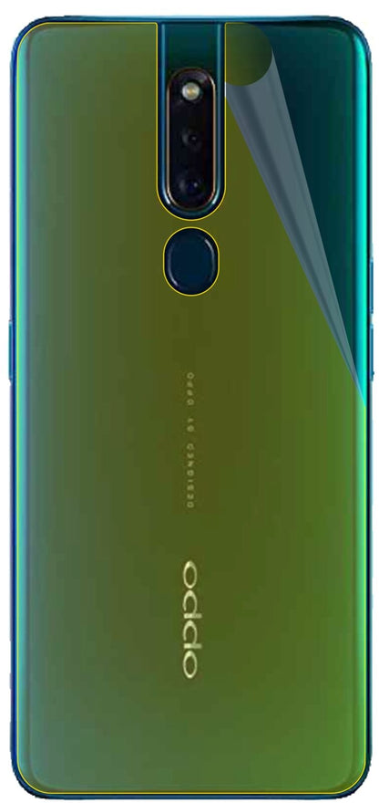 dipos Displayschutz für Oppo F11 Rückseite, transparente Oberfläche, geringe Dicke und perfekte Passform