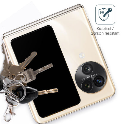 dipos Displayschutz für Oppo Find N3 Flip Aussenseite, mattierte Oberfläche, robuste Festigkeit und perfekte Passform