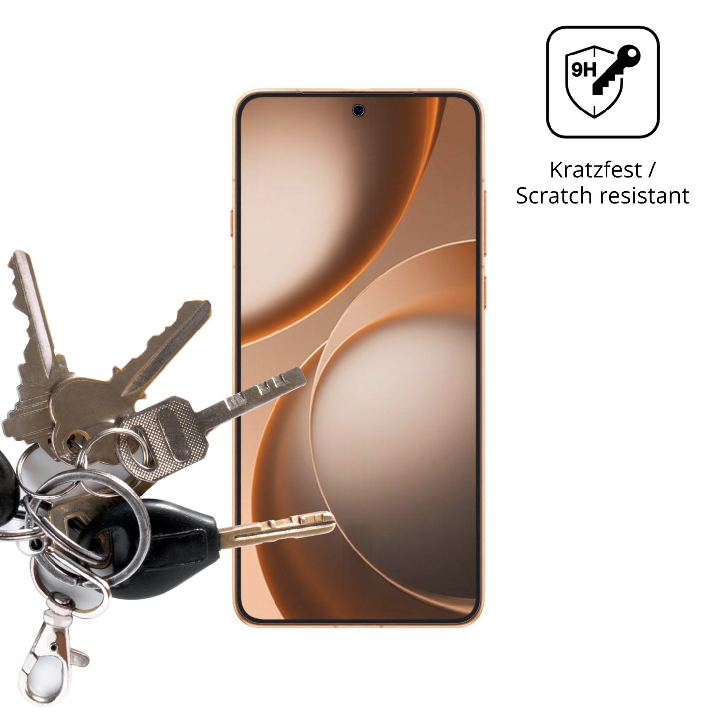 dipos Displayschutz für Oppo Find X9 Ultra, mattierte Oberfläche, robuste Festigkeit und perfekte Passform