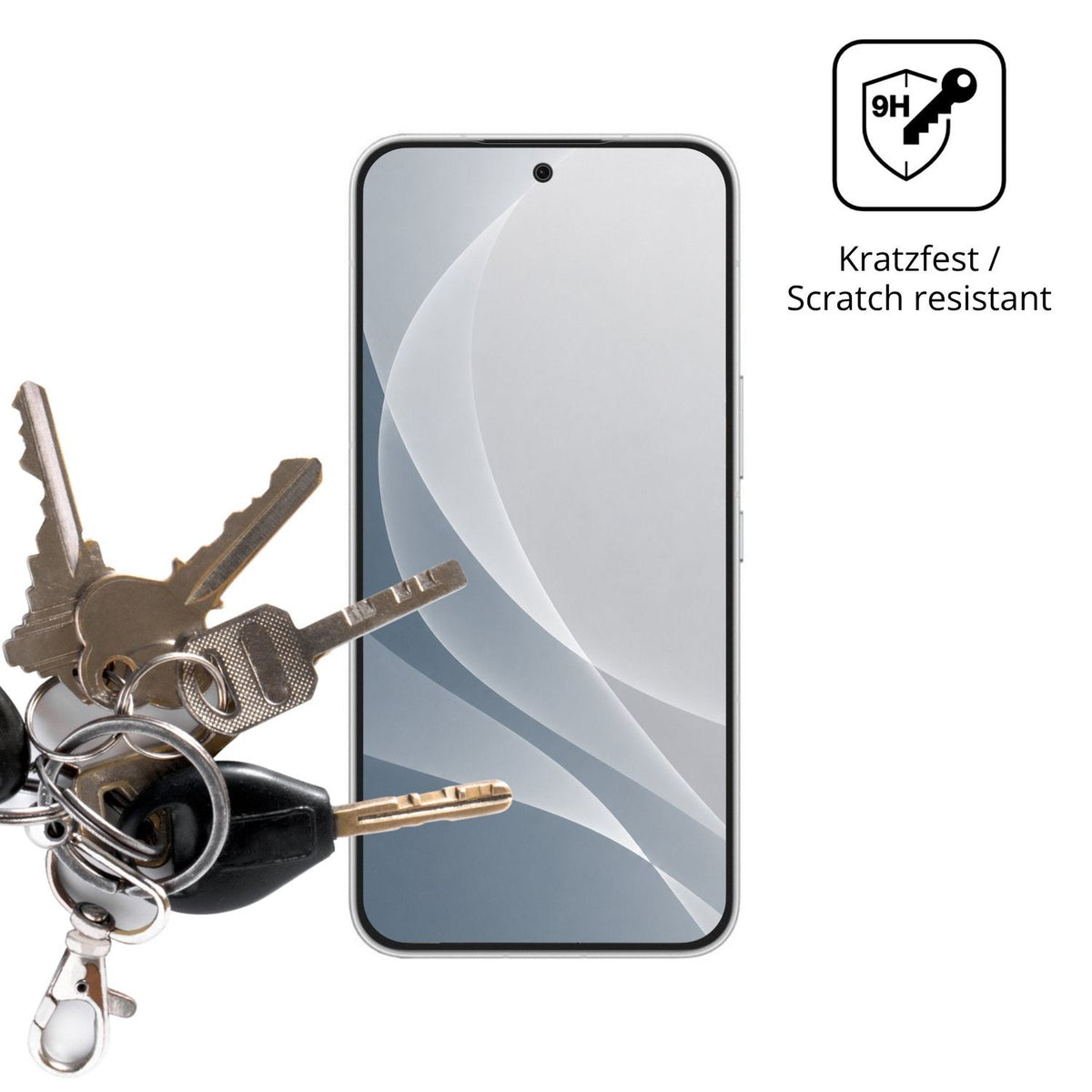 dipos Displayschutz für Oppo K15, mattierte Oberfläche, robuste Festigkeit und perfekte Passform