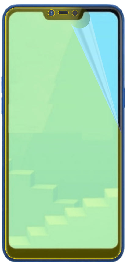 dipos Displayschutz für Oppo Realme C1 (2019), transparente Oberfläche, geringe Dicke und perfekte Passform