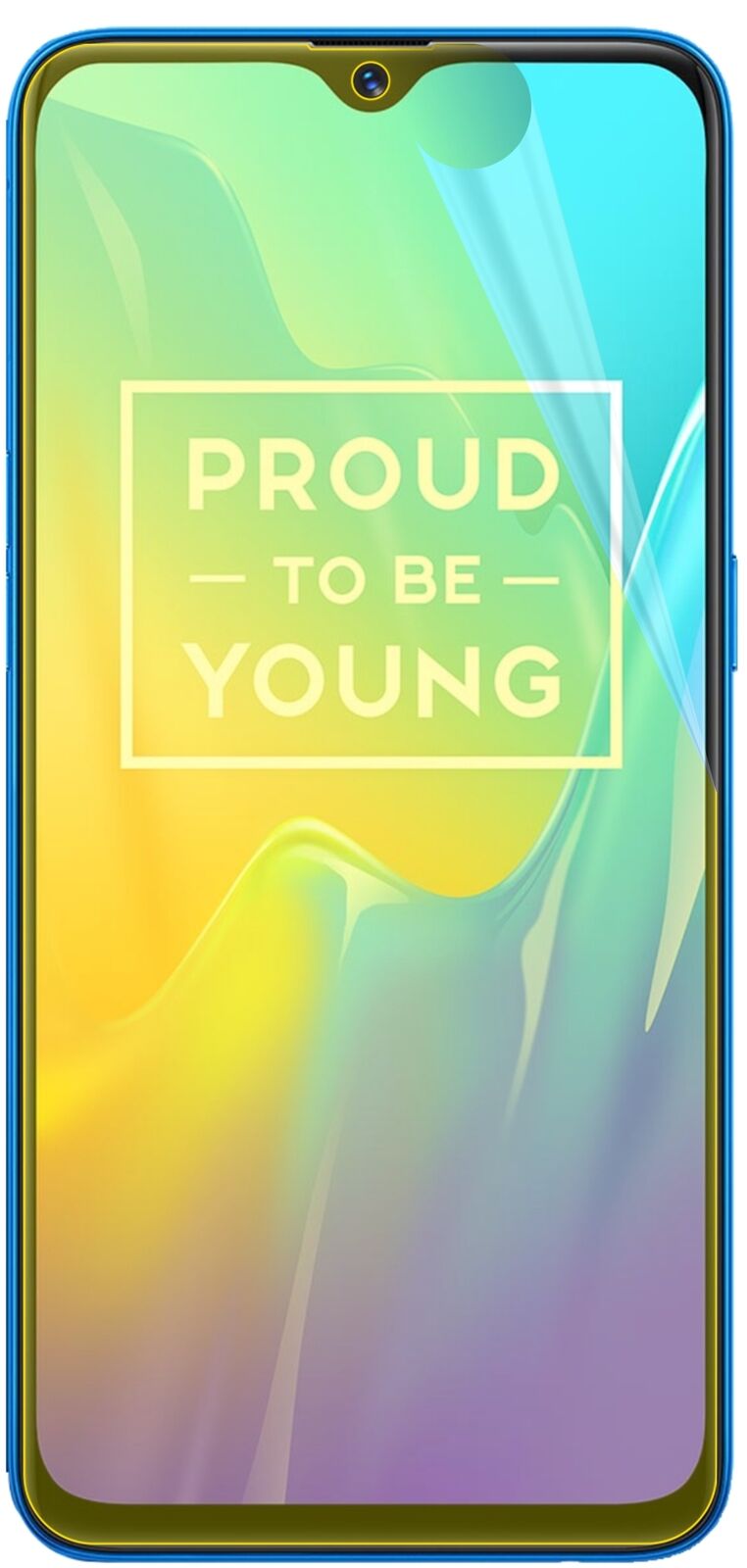 dipos Displayschutz für Oppo Realme U1, transparente Oberfläche, geringe Dicke und perfekte Passform