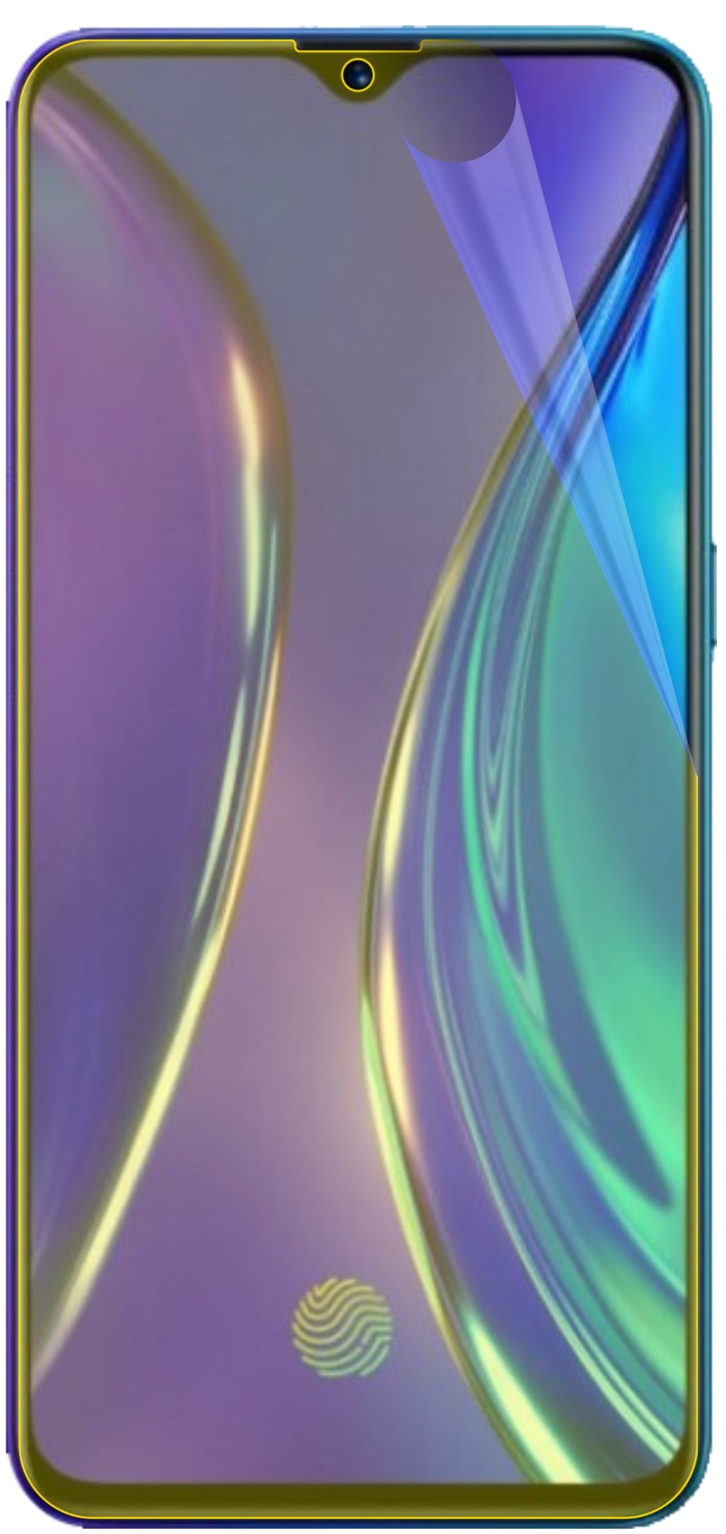dipos Displayschutz für Oppo Realme X2, transparente Oberfläche, geringe Dicke und perfekte Passform