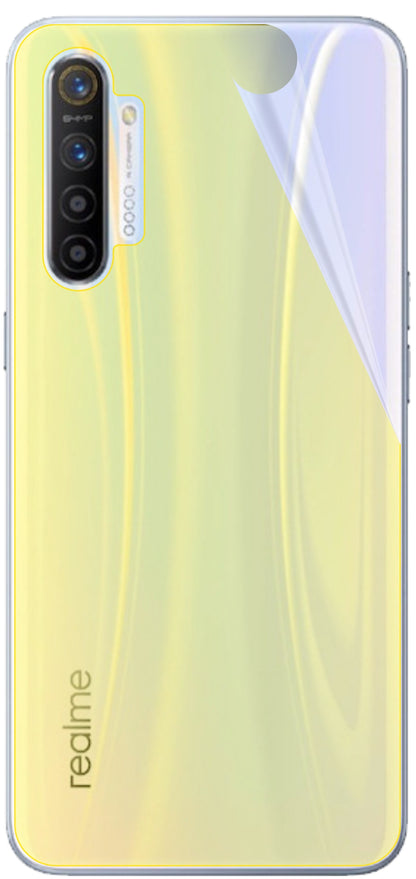 dipos Displayschutz für Oppo Realme XT Rückseite, transparente Oberfläche, geringe Dicke und perfekte Passform
