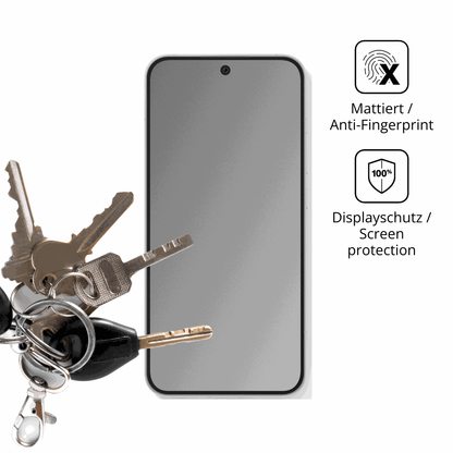 dipos Displayschutz f�r Oppo Reno 15, mattierte Oberfl�che, Blickschutzfilter und perfekter Passform