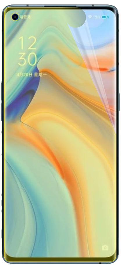 dipos Displayschutz für Oppo Reno 4 Pro, transparente Oberfläche, geringe Dicke und perfekte Passform