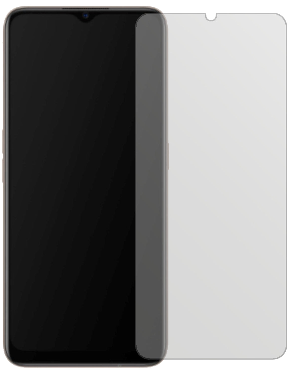 2x Schutzfolie matt für Oppo A5 (2020) Display-Schutzfolie