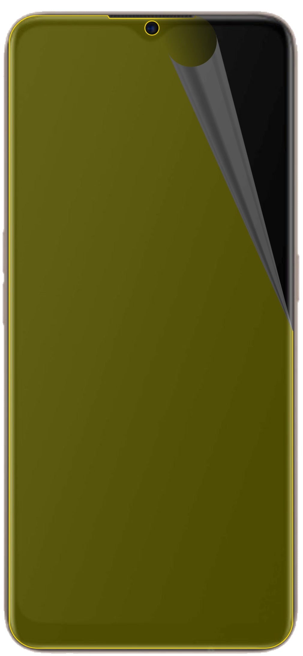 dipos Displayschutz für Oppo A11, transparente Oberfläche, geringe Dicke und perfekte Passform