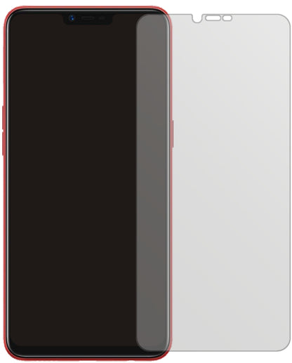 2x Schutzfolie matt für OPPO A3S Display-Schutzfolie