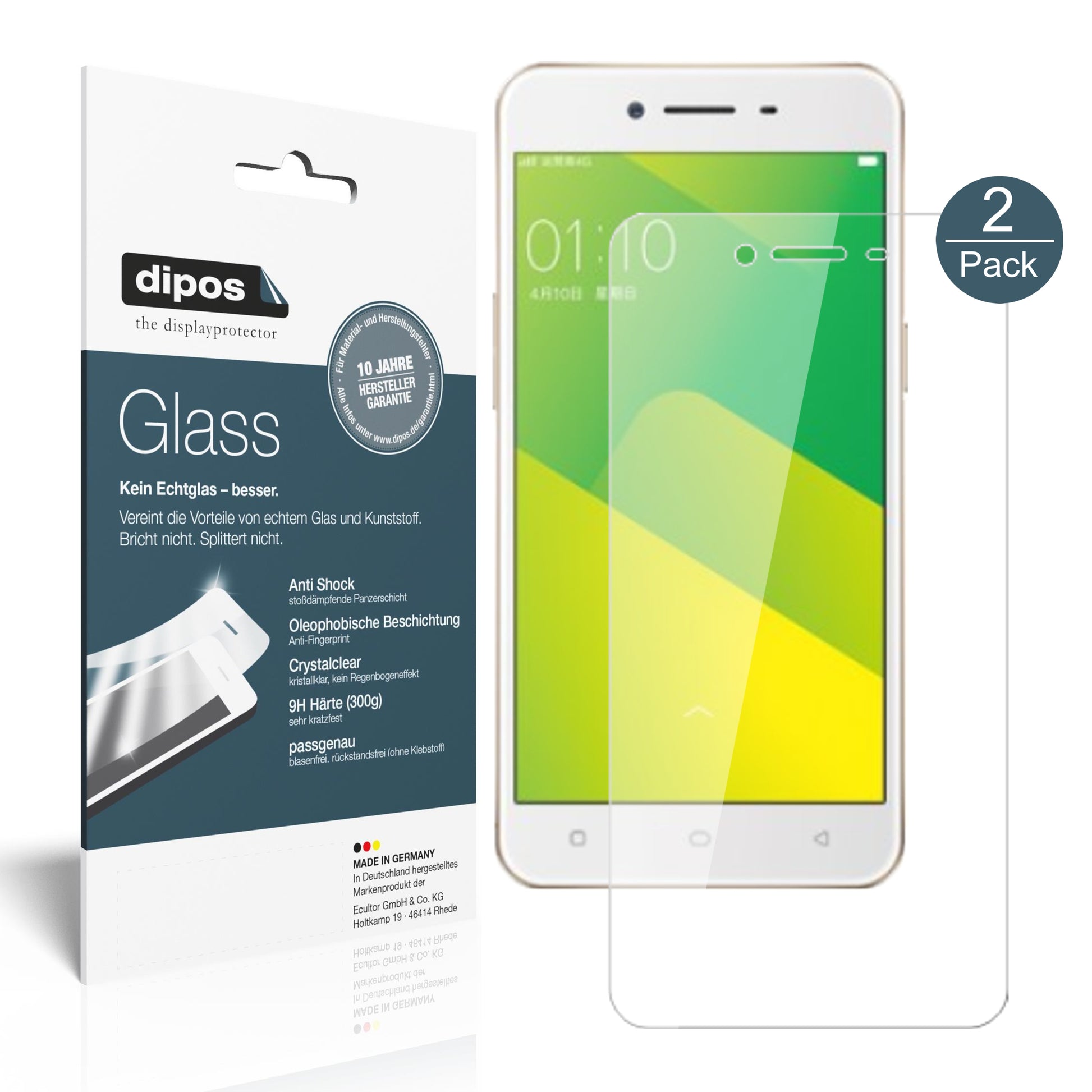 Perfekte Passform und ultimative Qualität: Unser 9H Panzerglas bietet Schutz für Oppo-A57