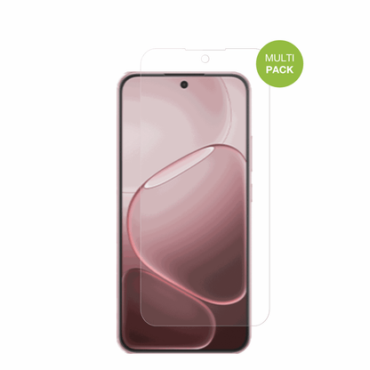 oppoa6 pro 5g mit aufgebrachter dipos Displayschutzfolie, die lästige Fingerabdrücke minimiert