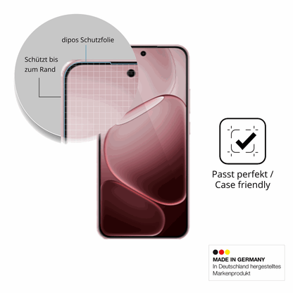 Besonders flexibler Displayschutz mit Anti-Shock-Schicht im Materialmix
