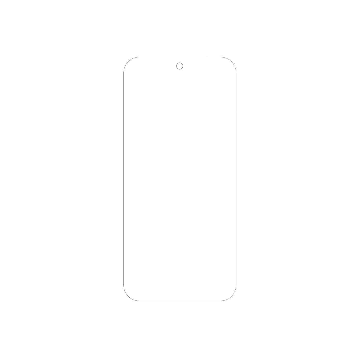 dipos Displayschutz für Oppo A6t, mattierte Oberfläche, geringe Dicke und perfekte Passform