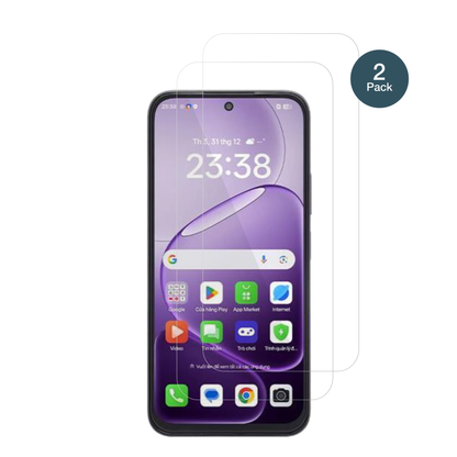 OppoA6t mit aufgebrachter dipos Flex Schutzfolie, glasklare Darstellung ohne Einschränkungen